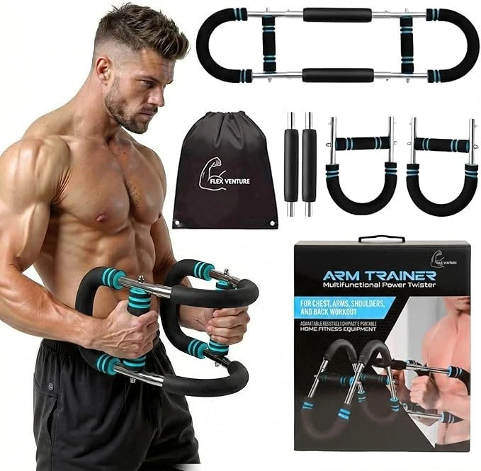 Twister Arm Trainer Adjustable Resistance Chest and Arm Trainer Portable