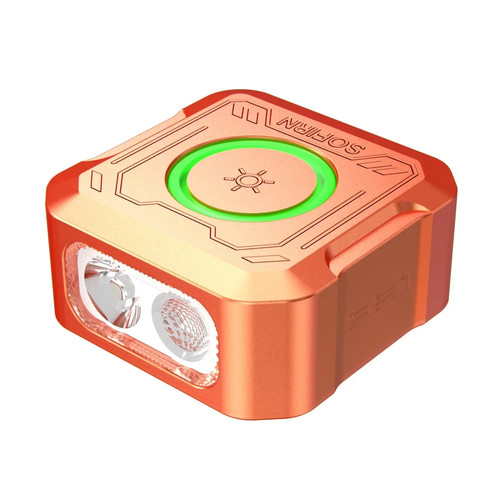 Mini EDC Flashlight 300LM RGB Signal Light Magnetic Quick Release Keychain Torch